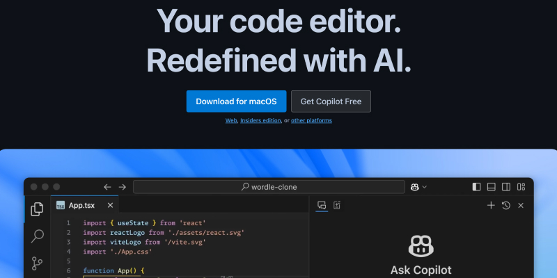 VS Code + GitHub Copilot