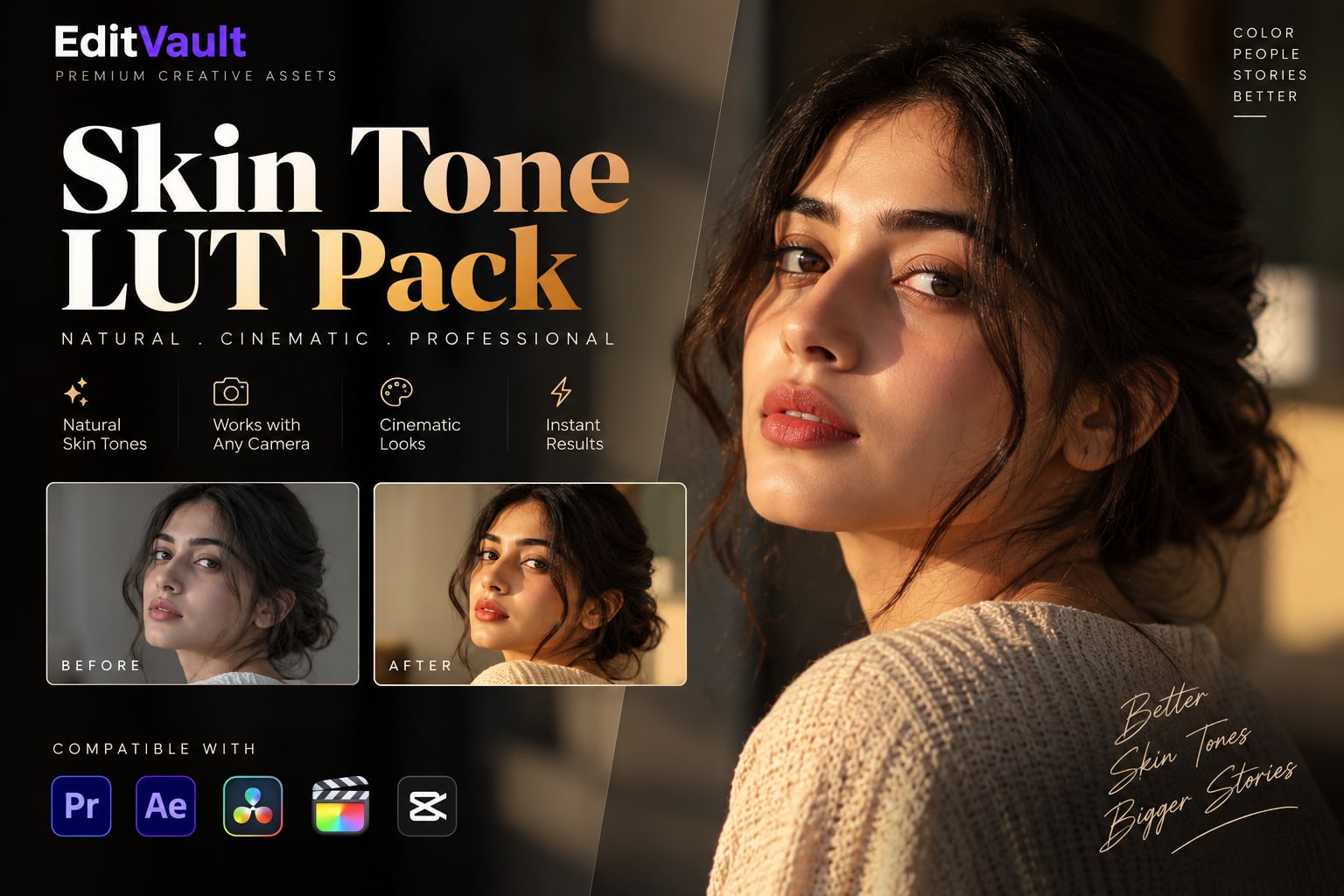 Skin Tone LUT Pack