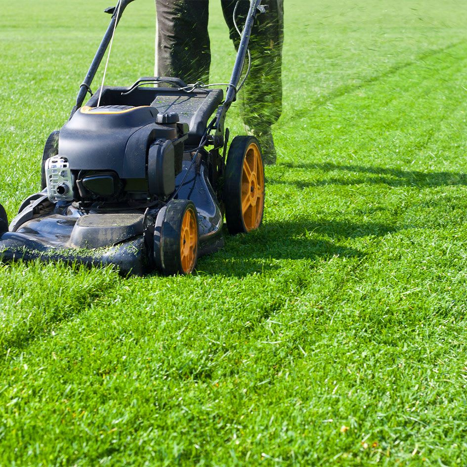 Precision mowing by Perfect Care Lawn & Gardening