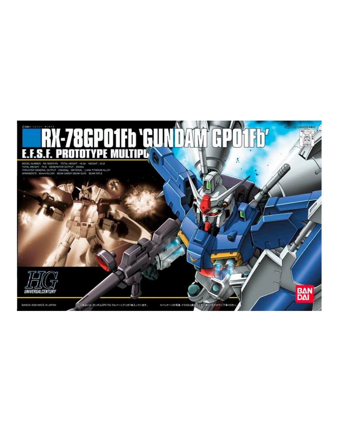 GUNDAM GP01 HG 1/144