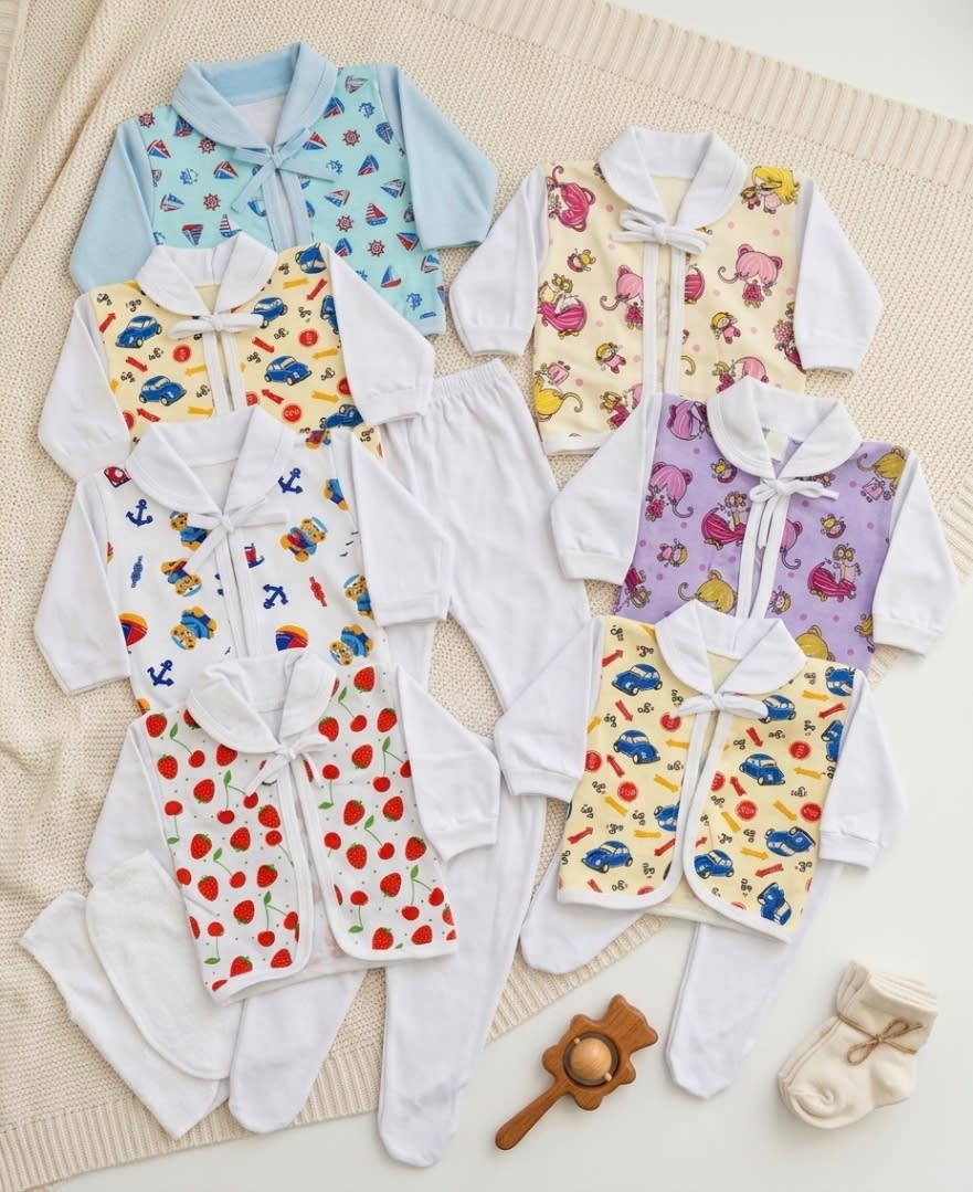 Pagão Estampado 3 Peças Tamanho Único