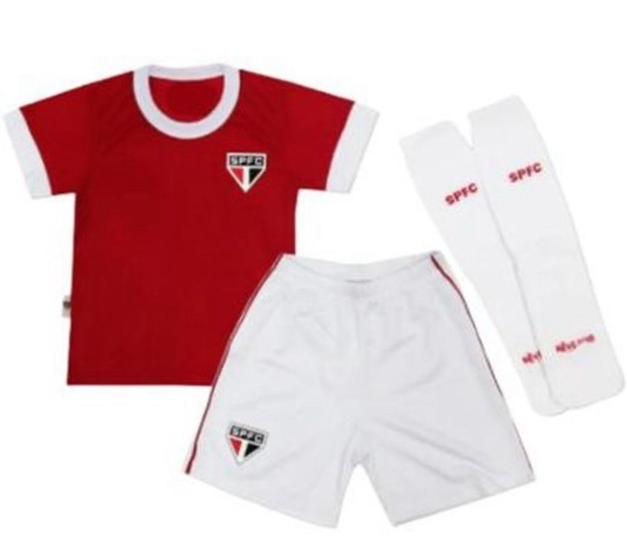 Conjunto Artilheiro São Paulo Tamanho 3 - Revedor