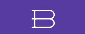 B logo