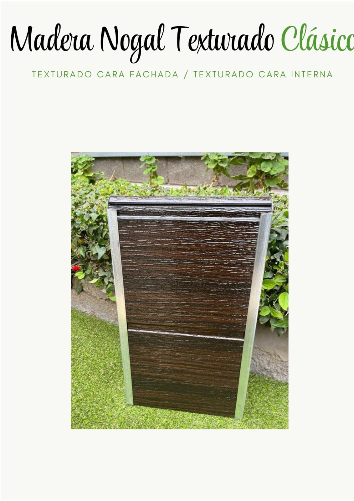 Madera Nogal Texturado Clásica 