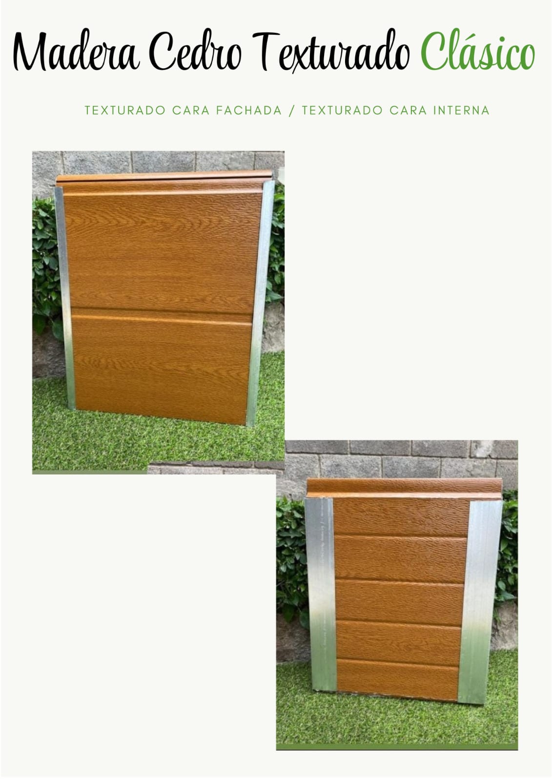 Madera Cedro Texturado Clásica 