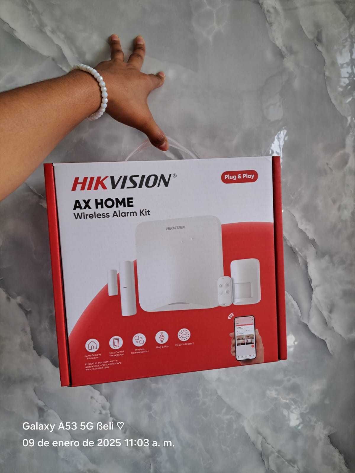 AX HOME KIT ALARMA 4G 16 ZONAS