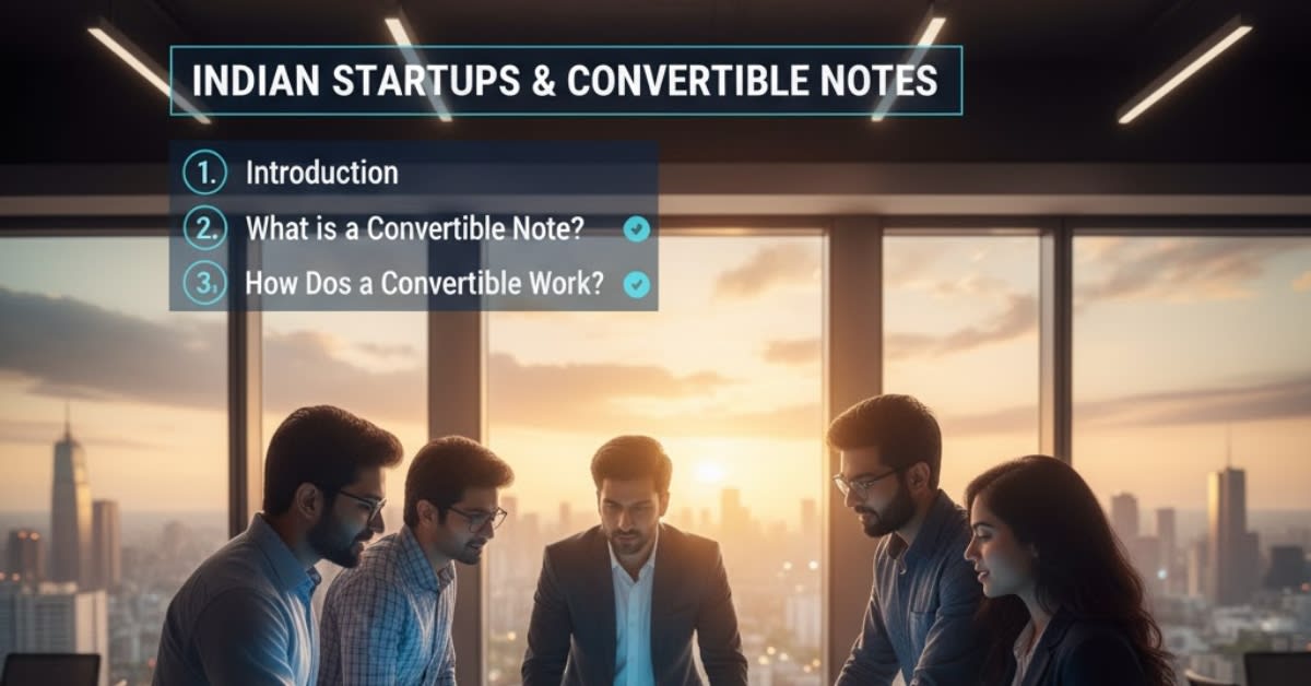 Convertible Notes Simplified for Indian Startups