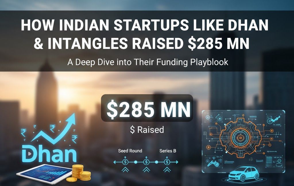  Indian Startups Like Dhan & Intangles Raised $285 Mn