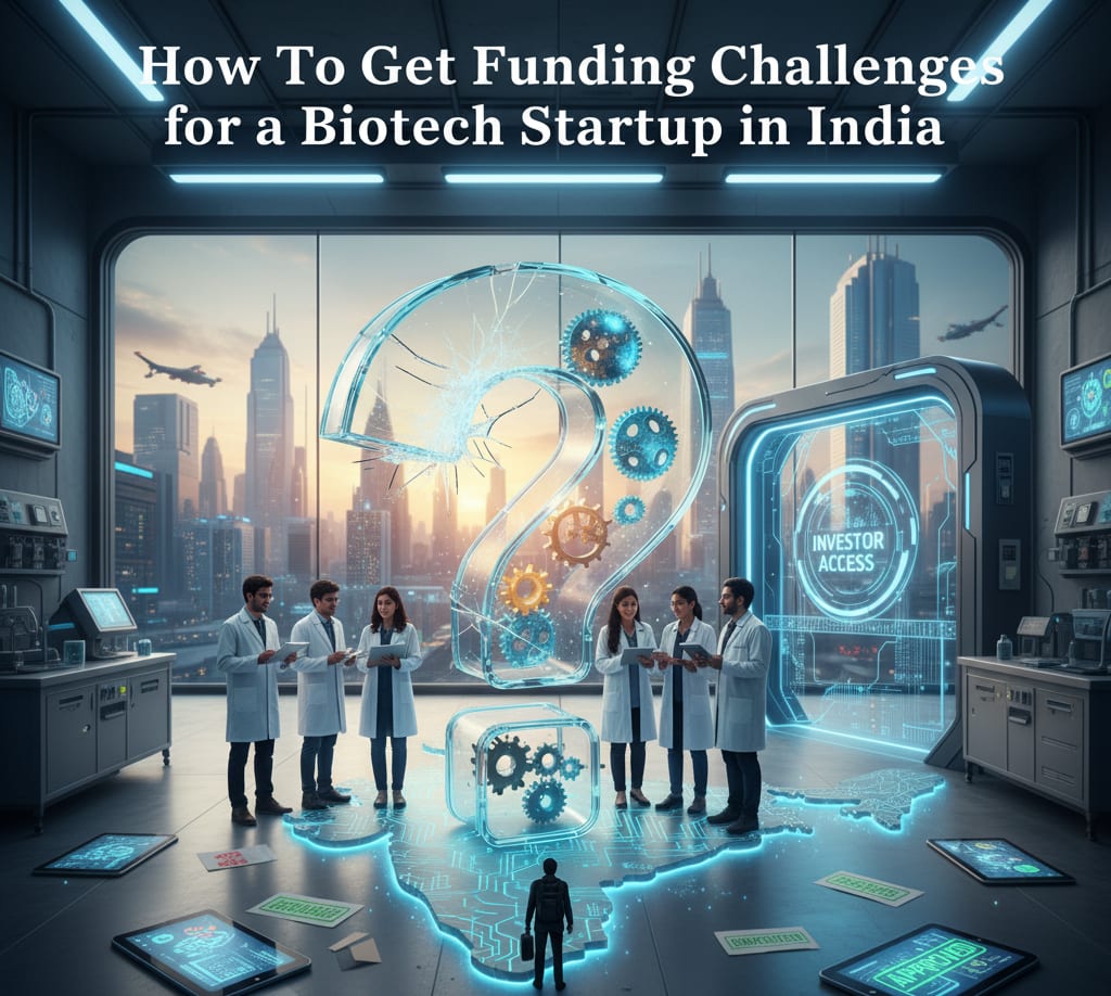 How To Get Funding Challenges for a Biotech Startup in India