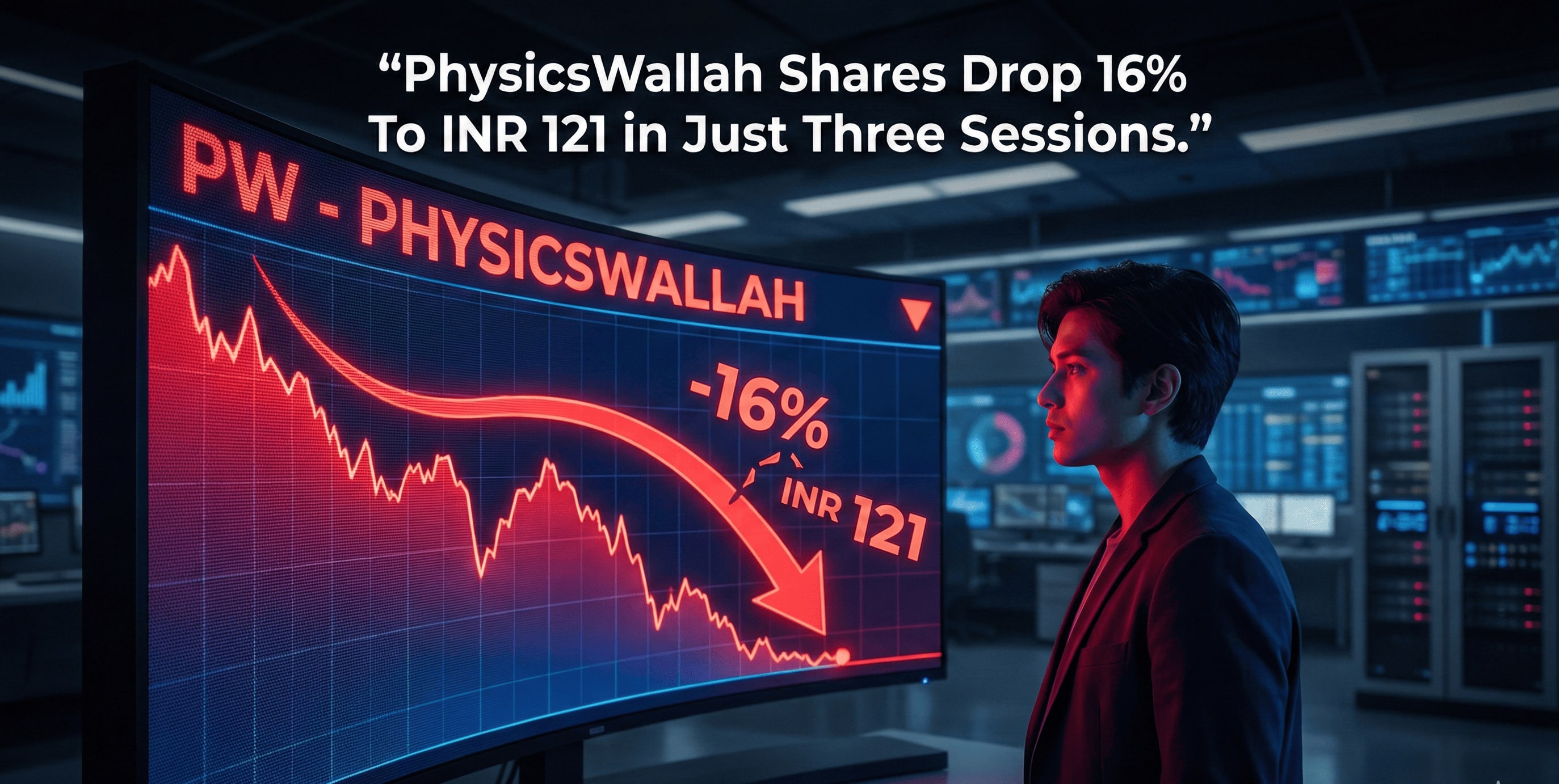 PhysicsWallah Shares Drop 16% To INR 121 in Just Three Sessions