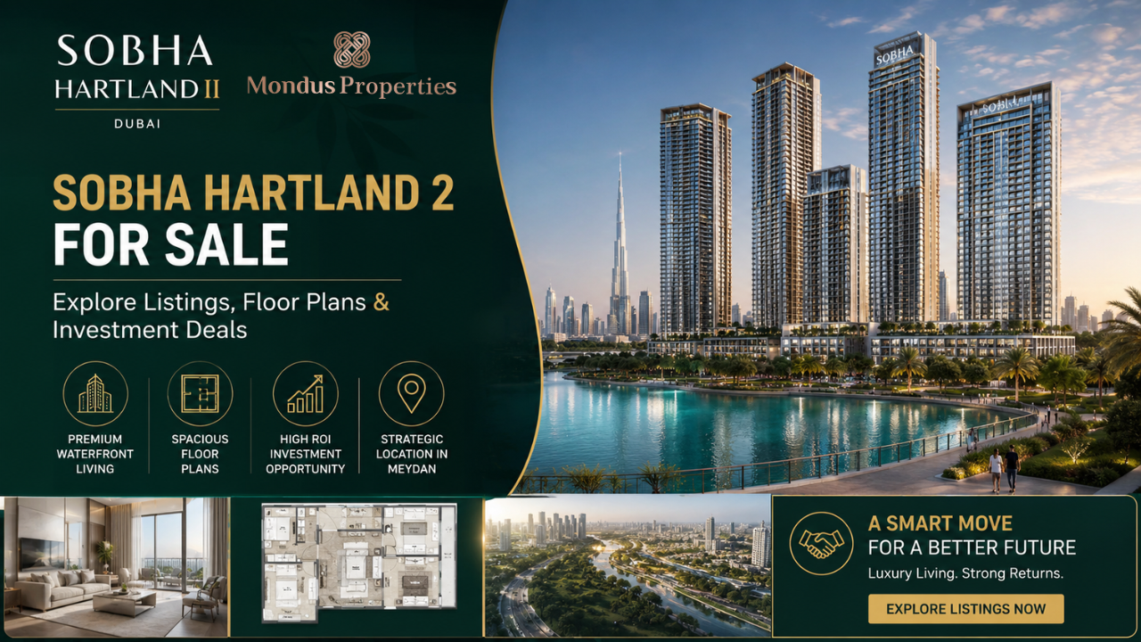 Sobha Hartland 2 Dubai Property for Sale & Investment cover image