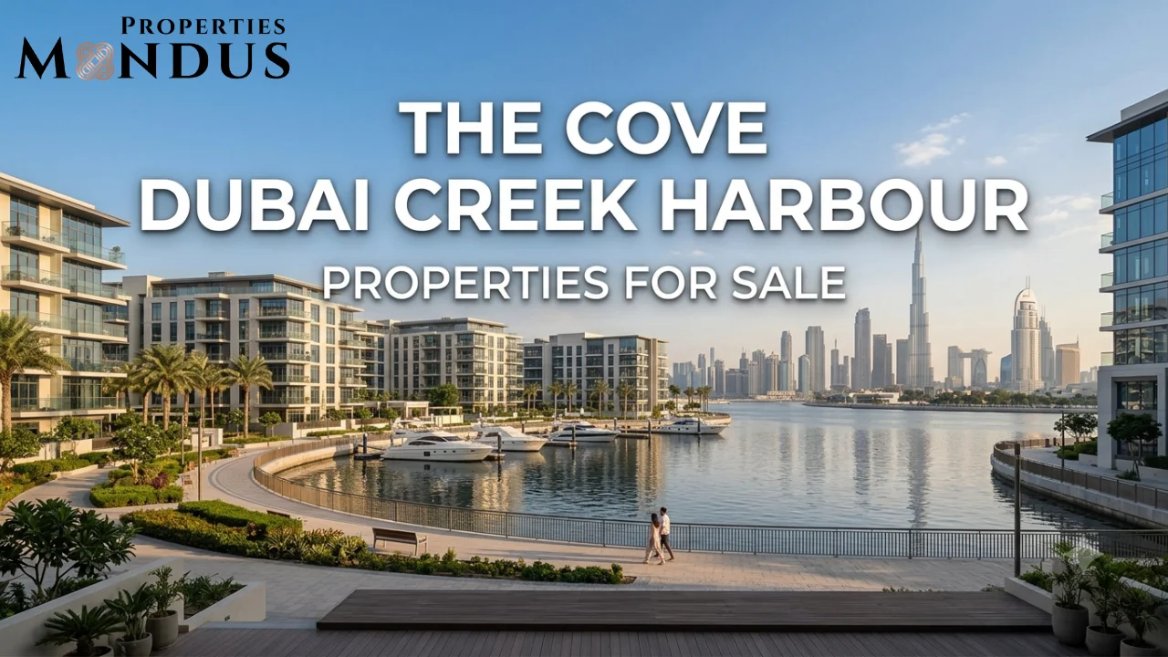 The Cove Dubai Creek Harbour, Dubai Creek Harbour properties, Creek Island Dubai, waterfront properties Dubai, apartments for sale Dubai Creek Harbour