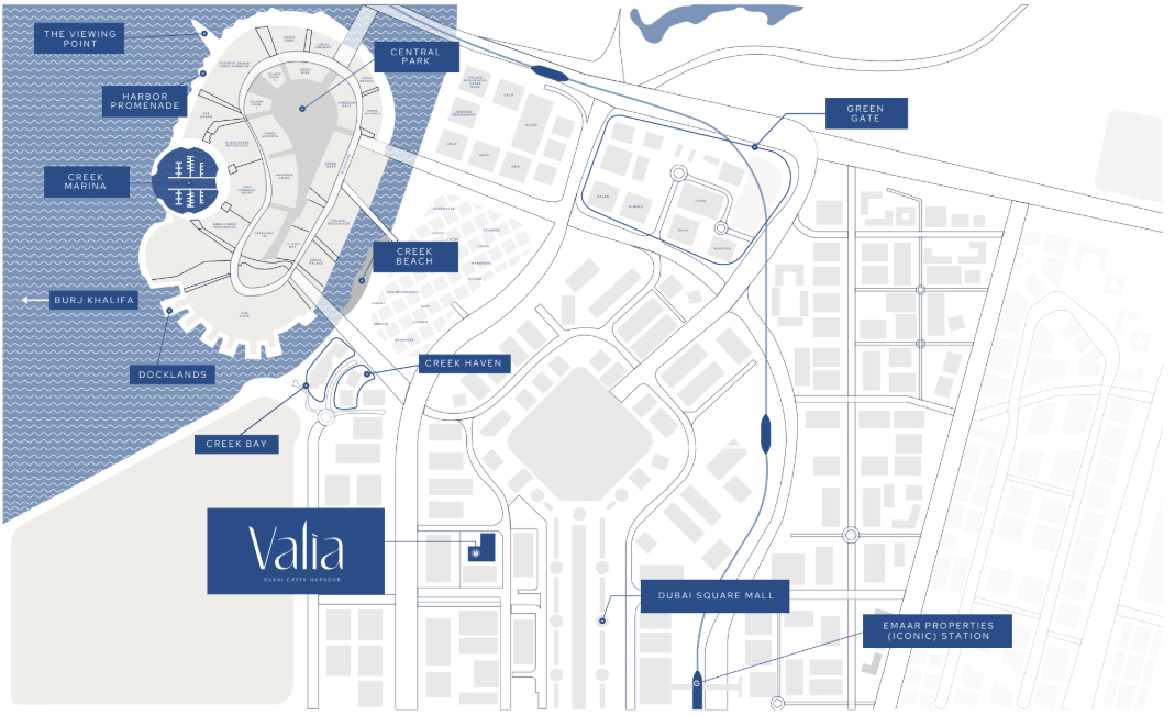 Valia Dubai Creek Harbour