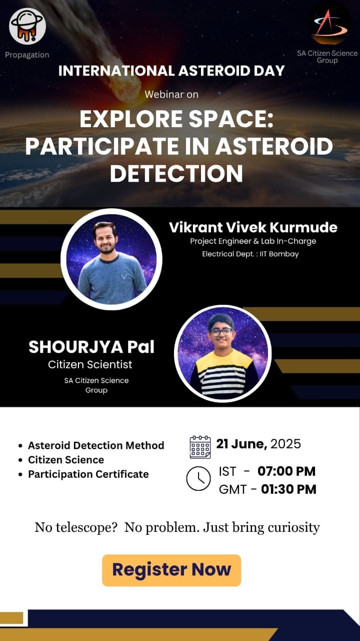 Explore Space: Participate in Asteroid Detection