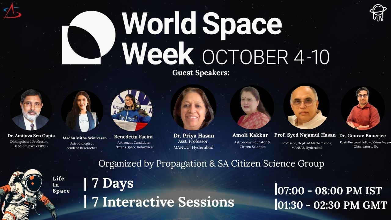 World Space Week 2025 – Life in Space
