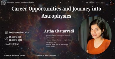 Career Opportunities and Journey into Astrophysics