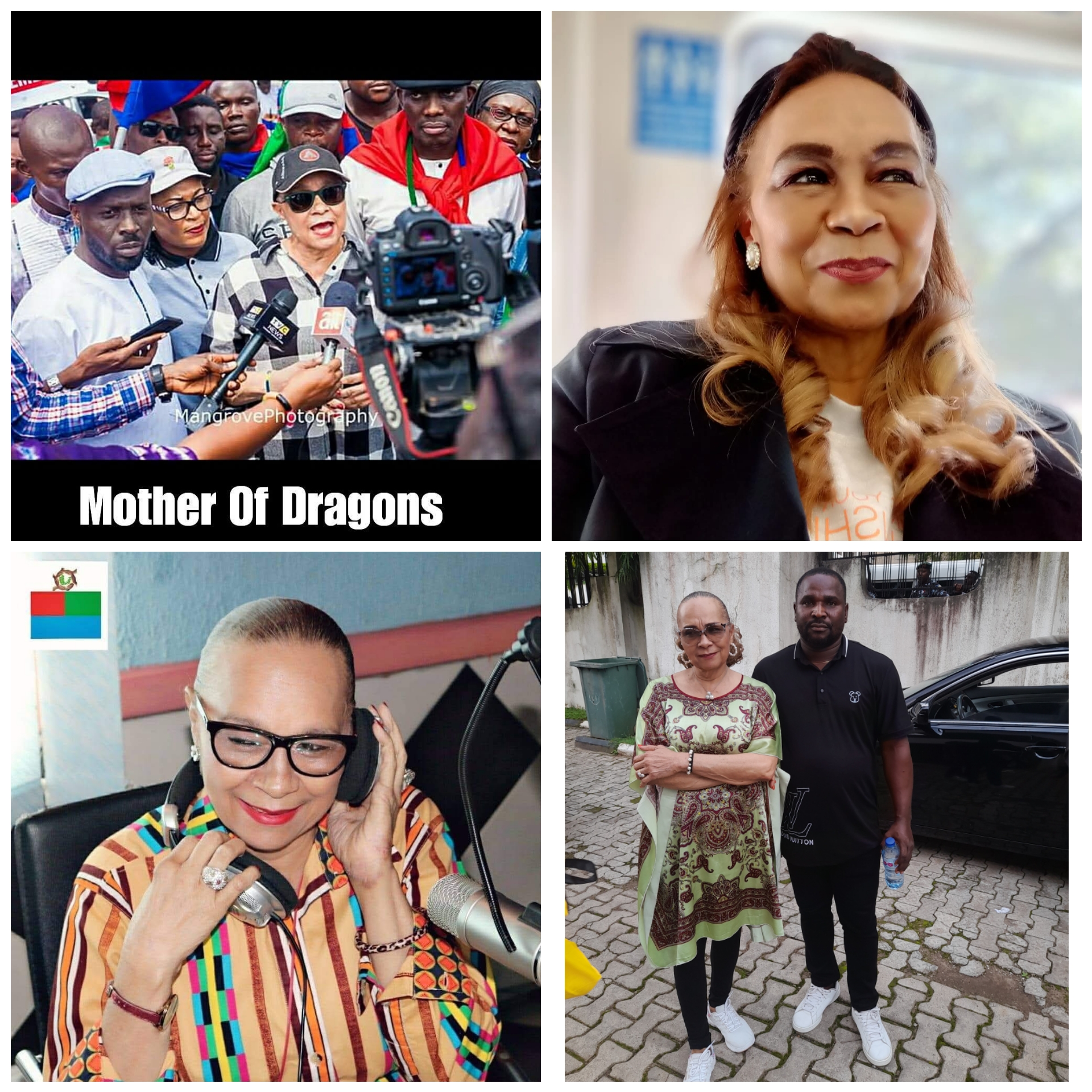 Happy Birthday to the Dragon Mother of the Ijaw Nation(Mummy Annkio Briggs)!