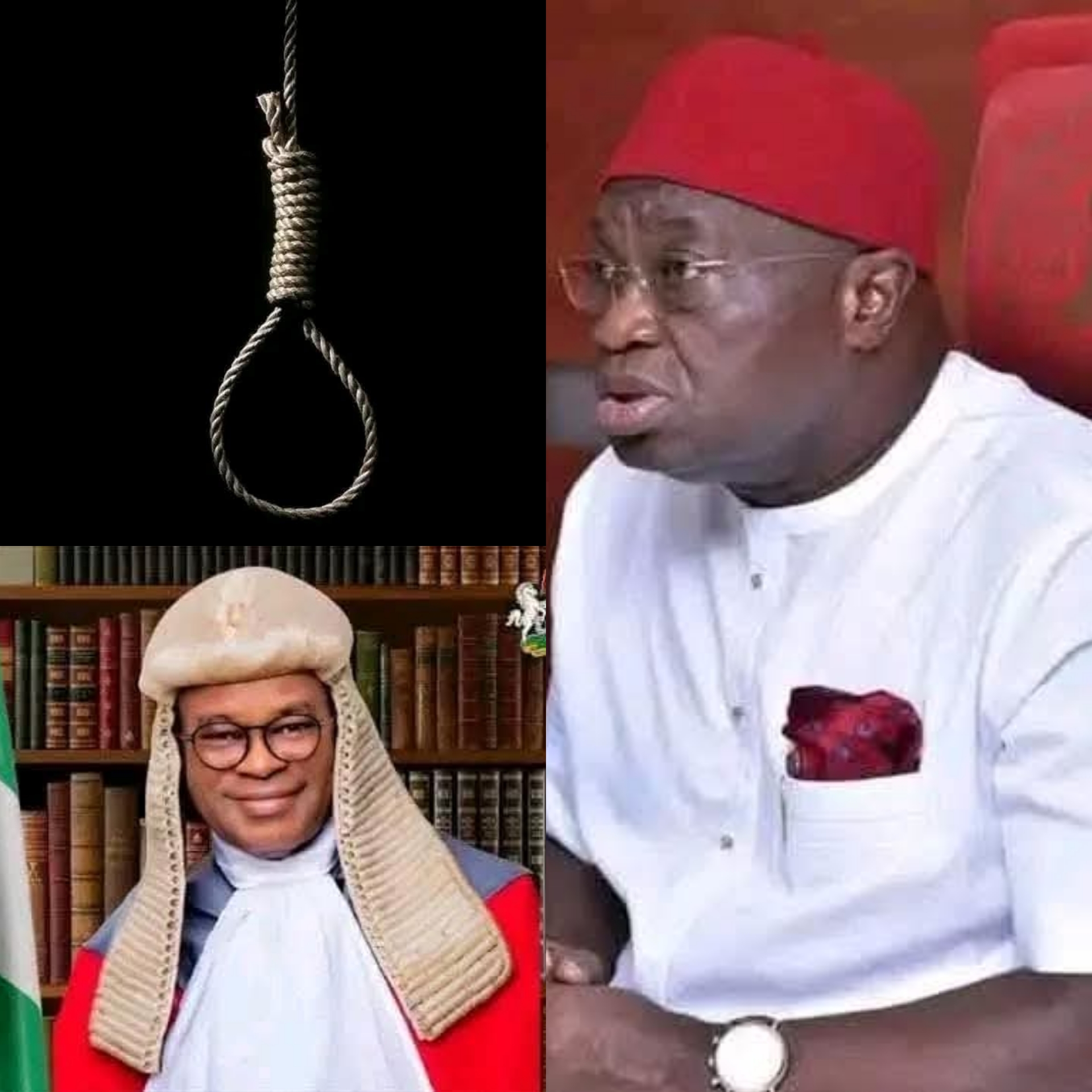 Former Abia State Governor Sentenced To Death By Hanging.