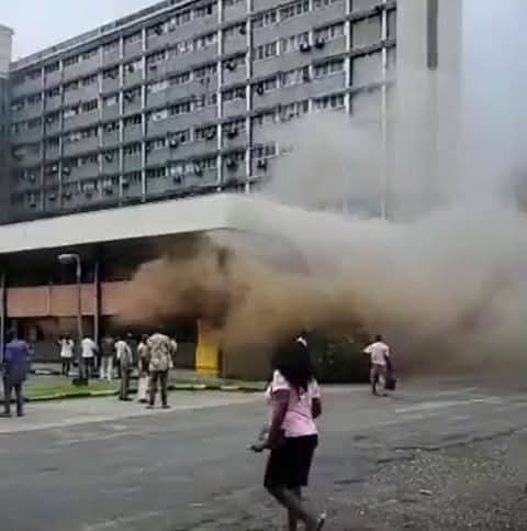 🔥 Rivers State Secretariat on Fire — Reported by RealNaijaGist News