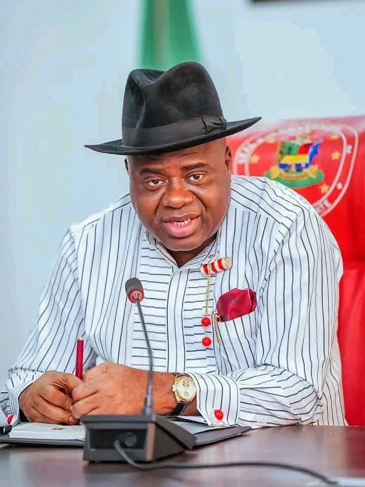 BREAKING: Bayelsa State Governor Douye Diri Resigns from PDP Alongside 15 Lawmakers