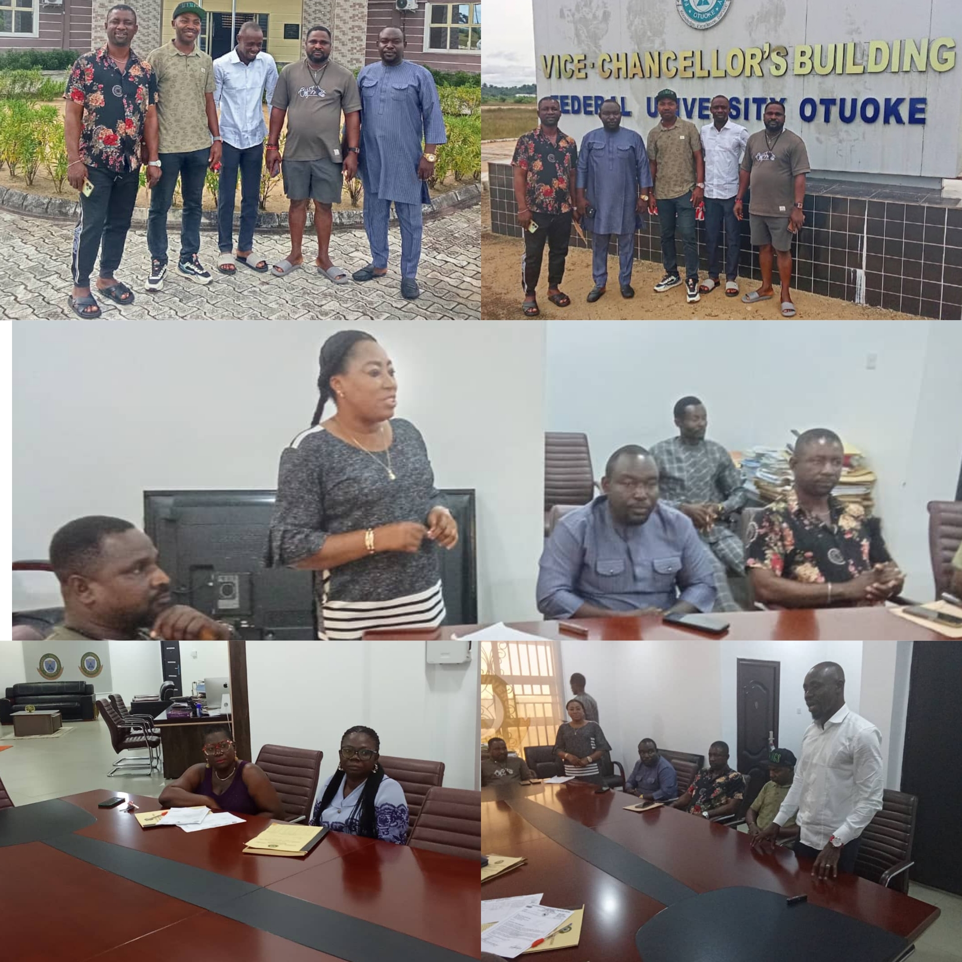 PAP Third Phase Leadership Visits Federal University Otuoke, Seeks Partnership