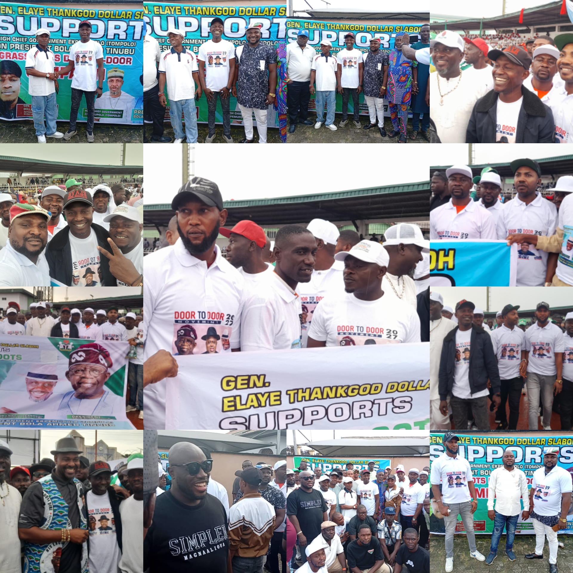 Gen. Elaye Slaboh Receives Phase 1 Camp Leaders After Attending Gov. Douye Diri’s Defection to the A