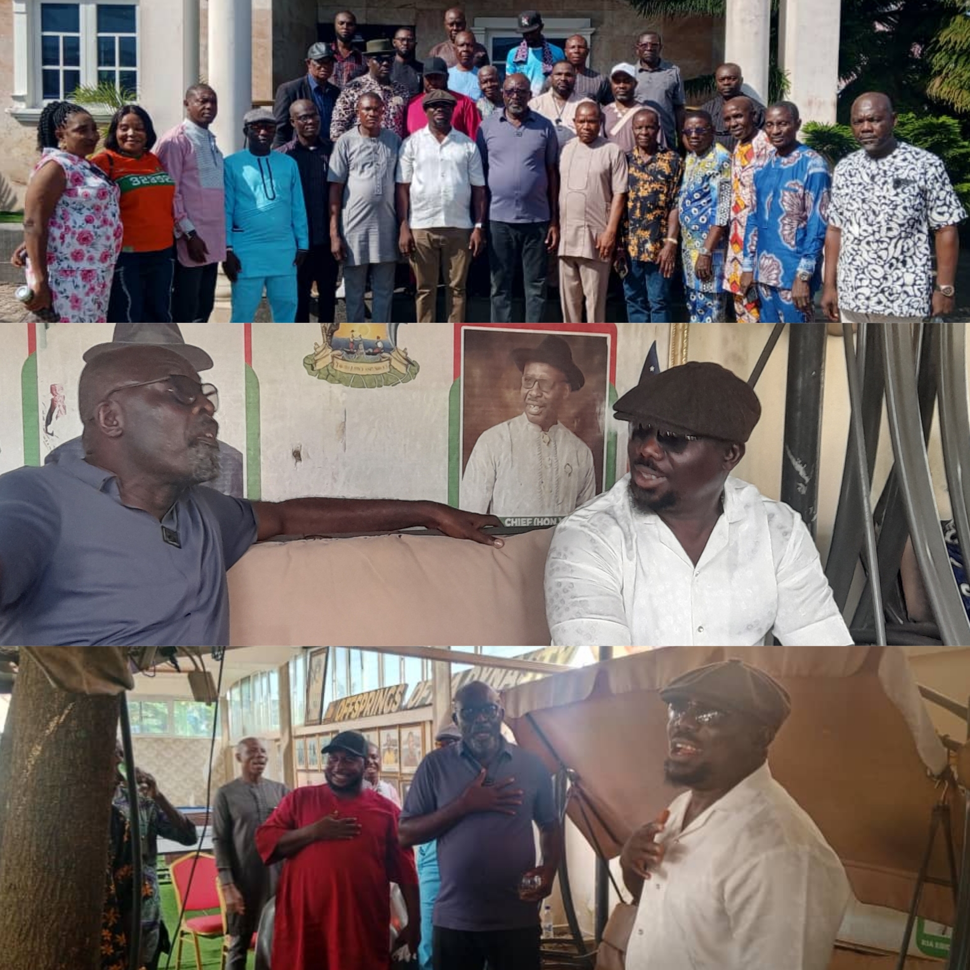 Honourable Joseph Alakere Visits Chief Honourable Kia Ebidoughebofa.  A Renewed Bond of Brotherhood 