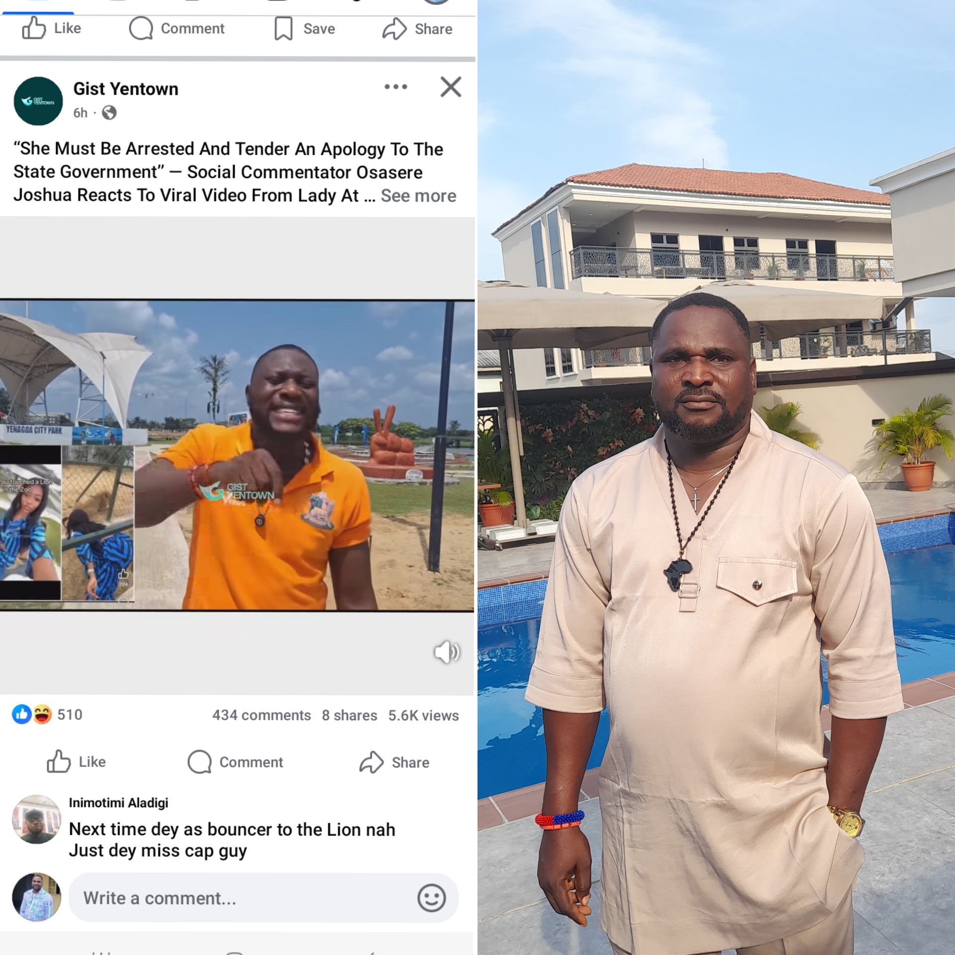 Niger Delta Activist Challenges Bayelsa State City Park Management Over Threatened Arrest