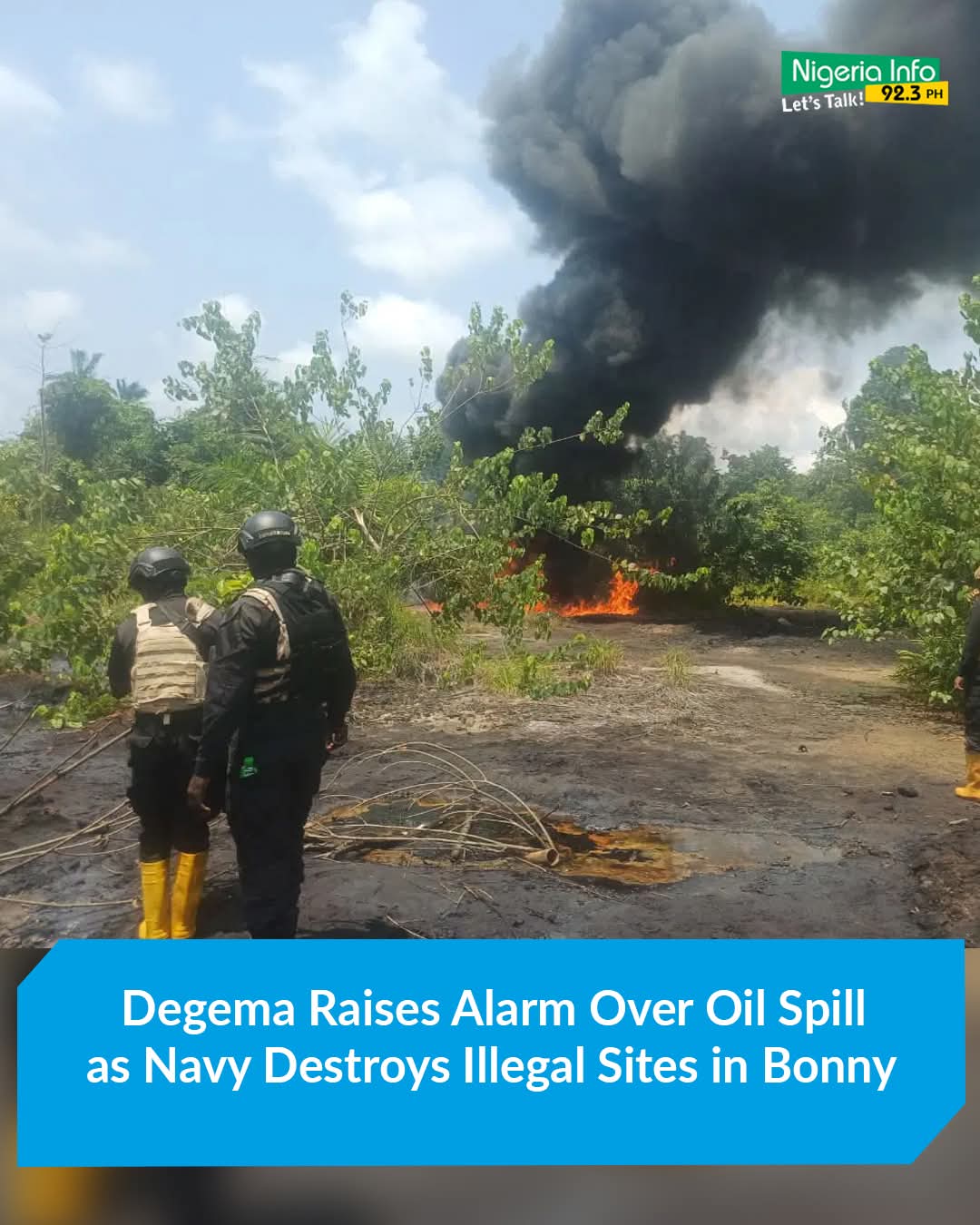 Four-Month Suspected Gas Leak Sparks Fear, Environmental Concerns in Bille Community, Rivers State
