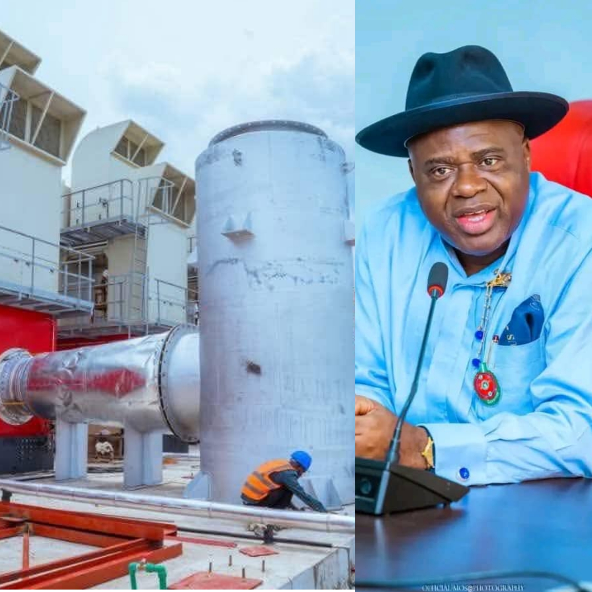 Gas Turbine Ready for Commissioning in April — Gov. Diri