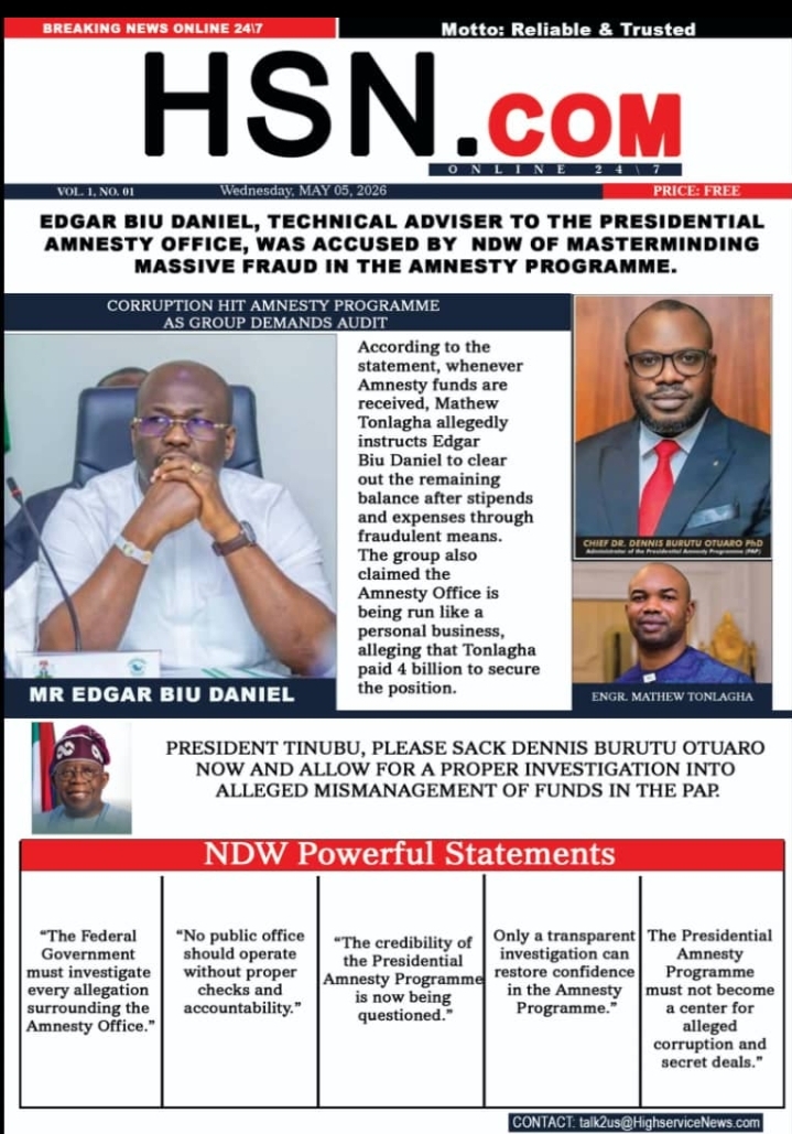 PRESS STATEMENT BY CONCERNED NIGER DELTA YOUTHS AND STAKEHOLDERS OF THE PRESIDENTIAL AMNESTY PROGRAM