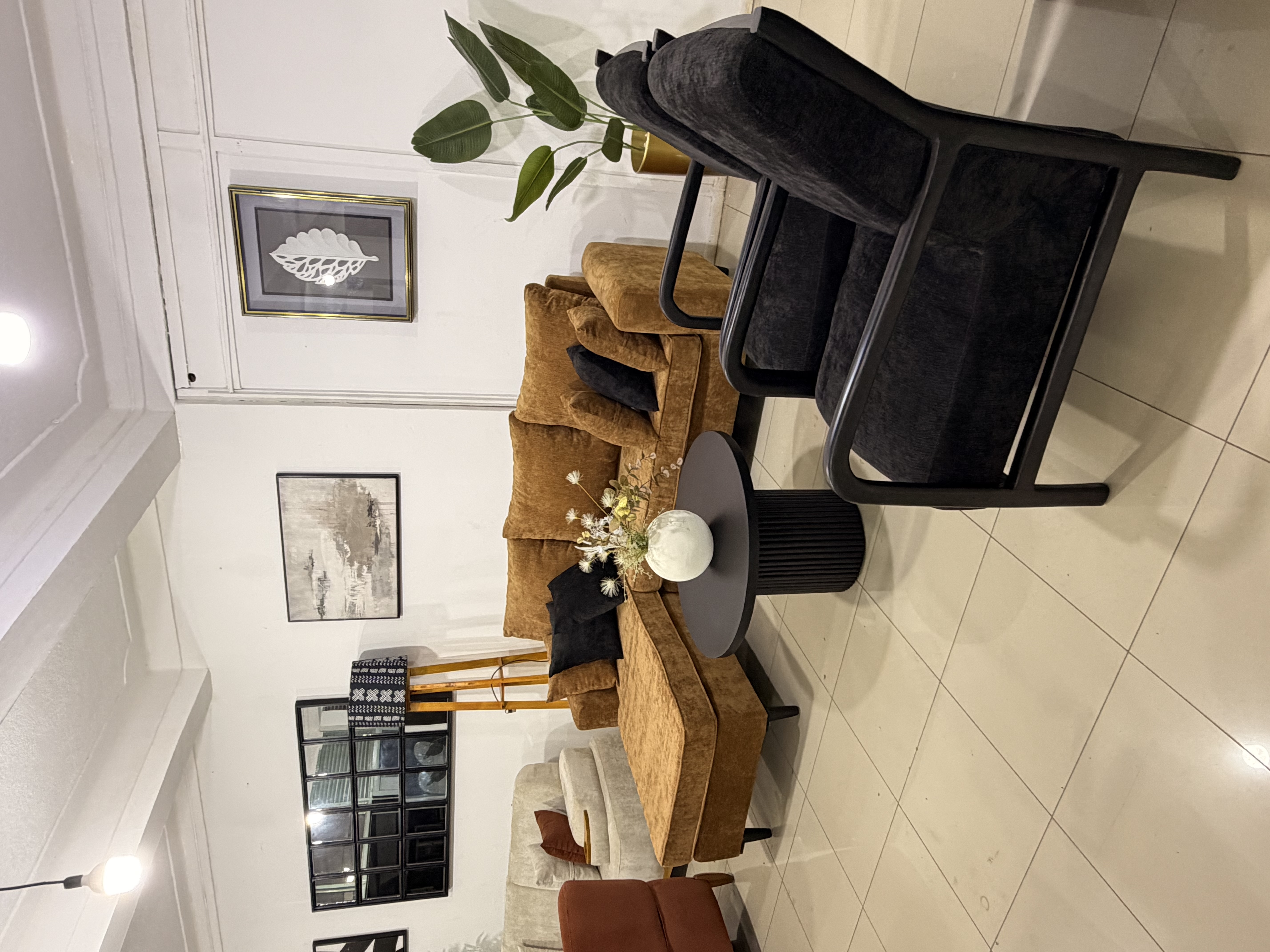 Salon L shape