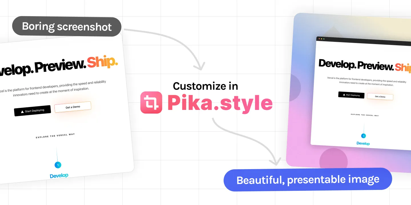 Pika Screenshot Editor