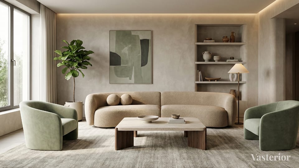 Latest Living Room Interior Designs With Photos & Expert Tips - 1. Modern Luxury Living Rooms: Understated, Not Overdone - 1