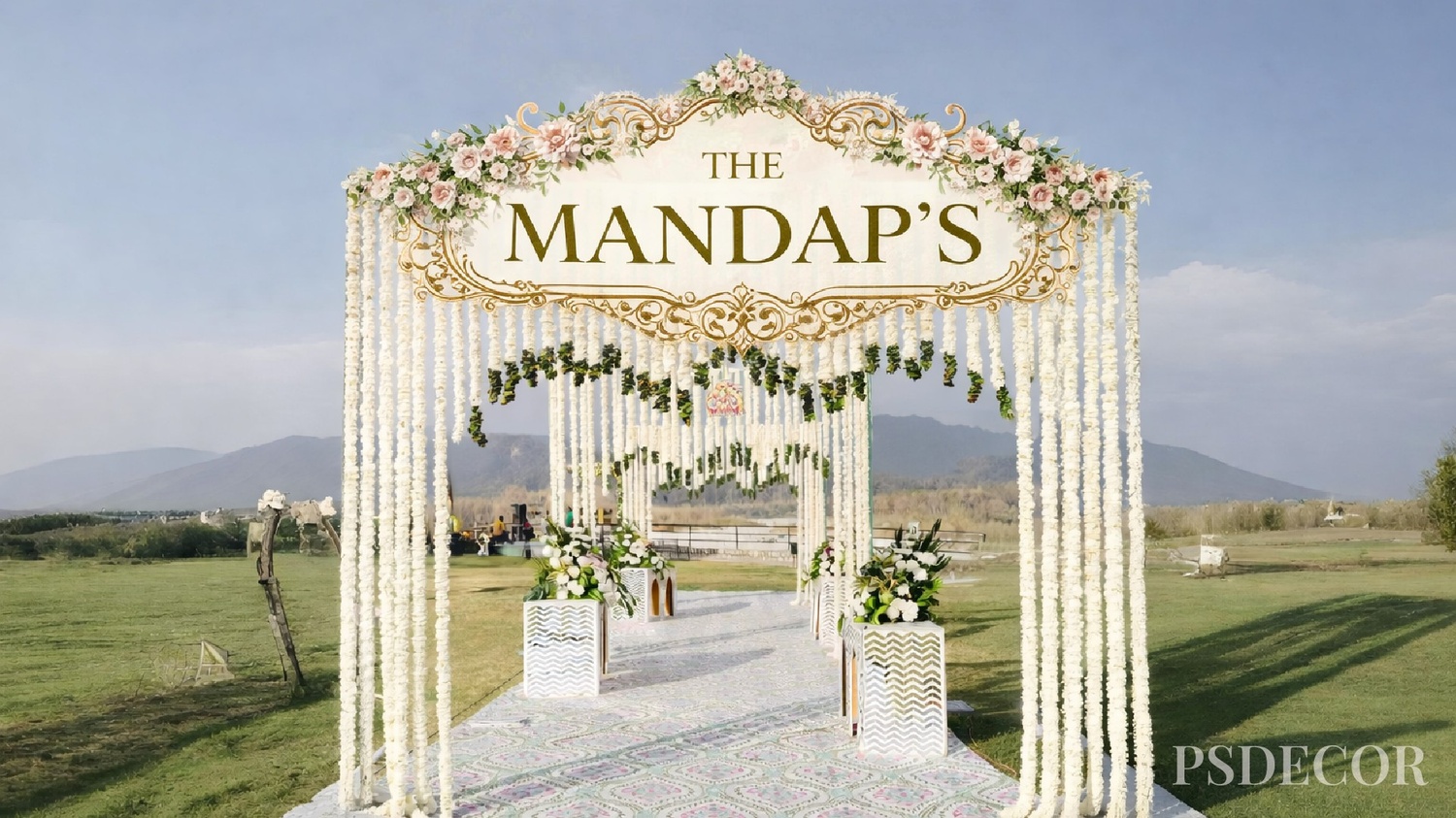 Basic Mandap Design Modern Mandap Design Trends for NRI Weddings | PS Decor