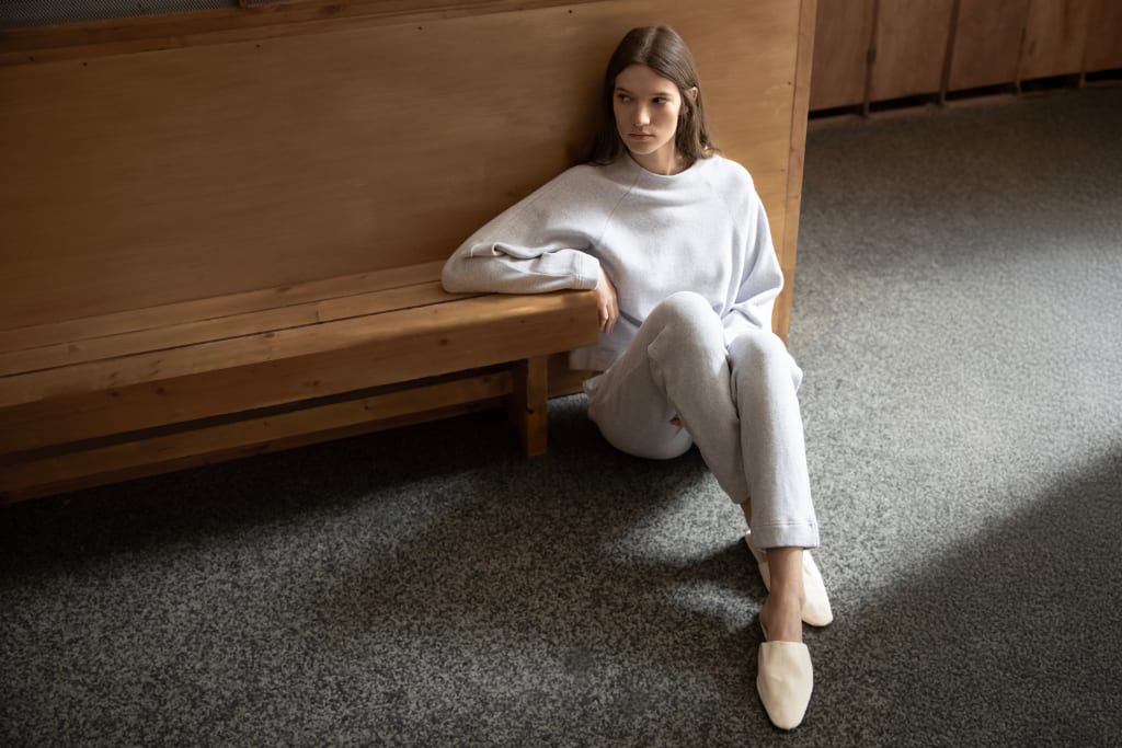 Pyjama-Set aus sanft gestrickter Baumwolle von Pluto