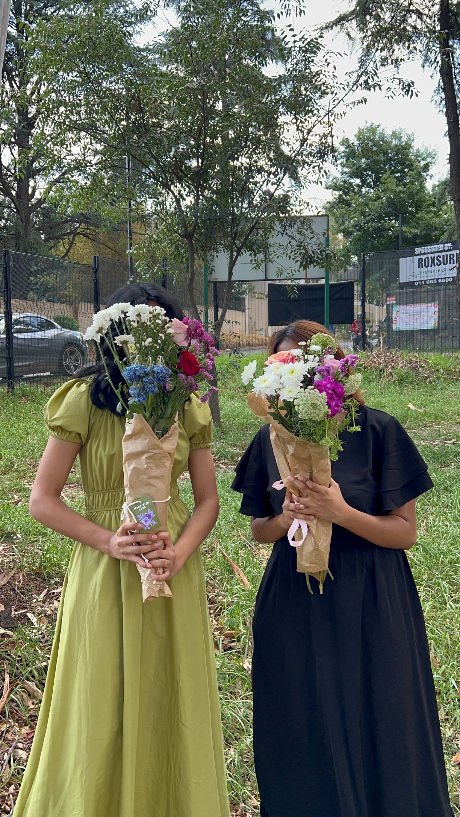 Women connecting at Salwa event