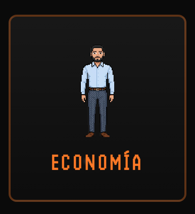 La tarjeta de Economía: su personaje pixel y su color