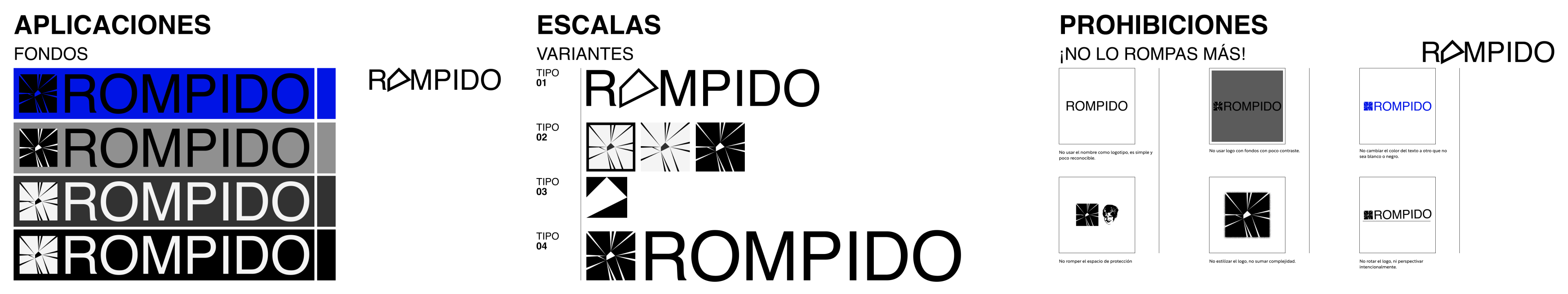 Las tres normas de uso de la marca: sobre qué fondos va, qué no se puede hacer con ella y sus cuatro variantes