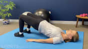 Performing a bridge exercise