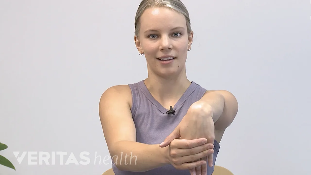 Wrist Extensor Stretch for Wrist Tendonitis Video