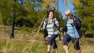 Walking with trek poles