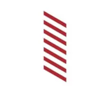 Red diagonal lines represent where pain is in the illustration.