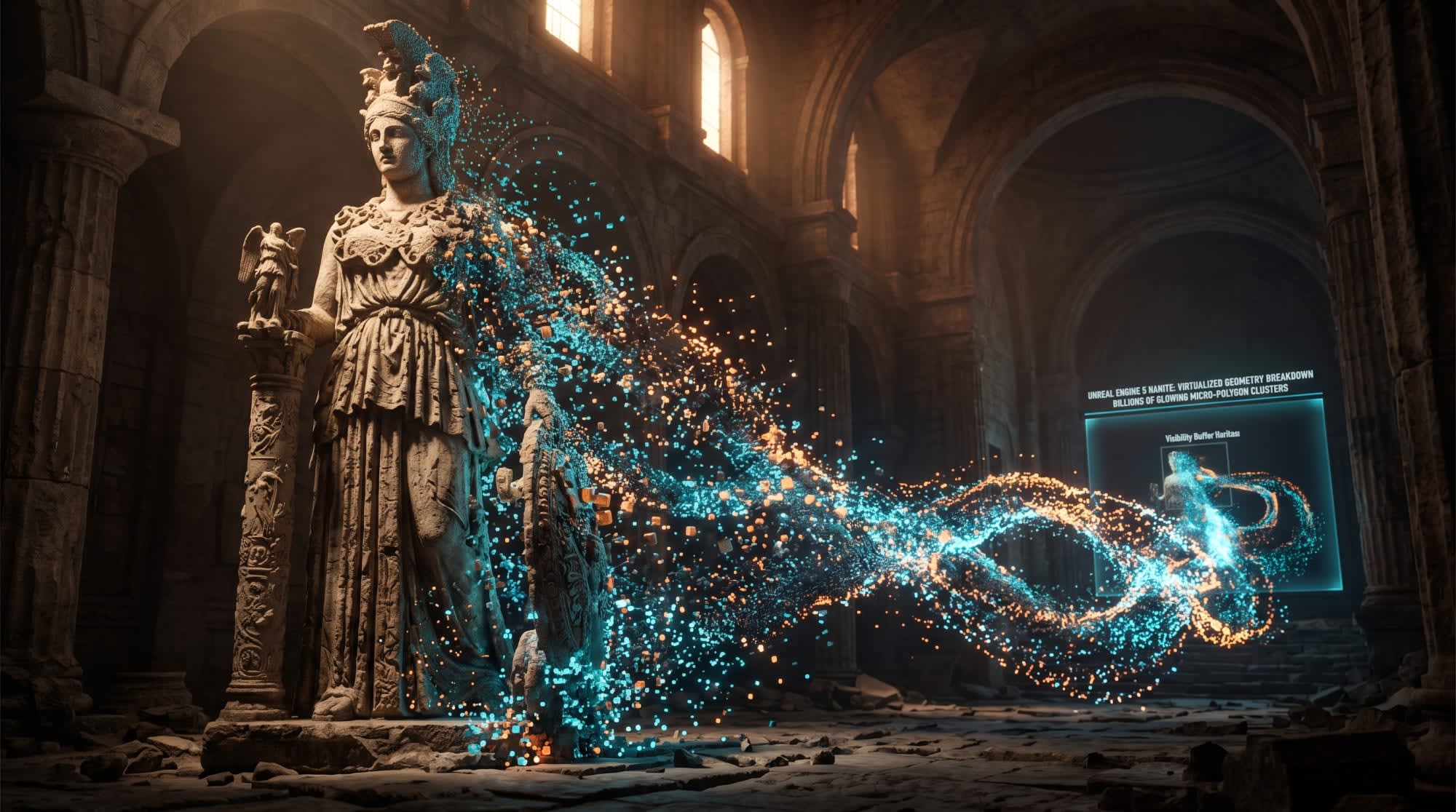 Unreal Engine 5 Nanite Architecture: Virtualized Micropolygons and PlayStation 5 Optimization Guide