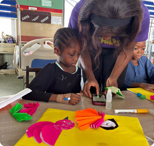 Group of happy children