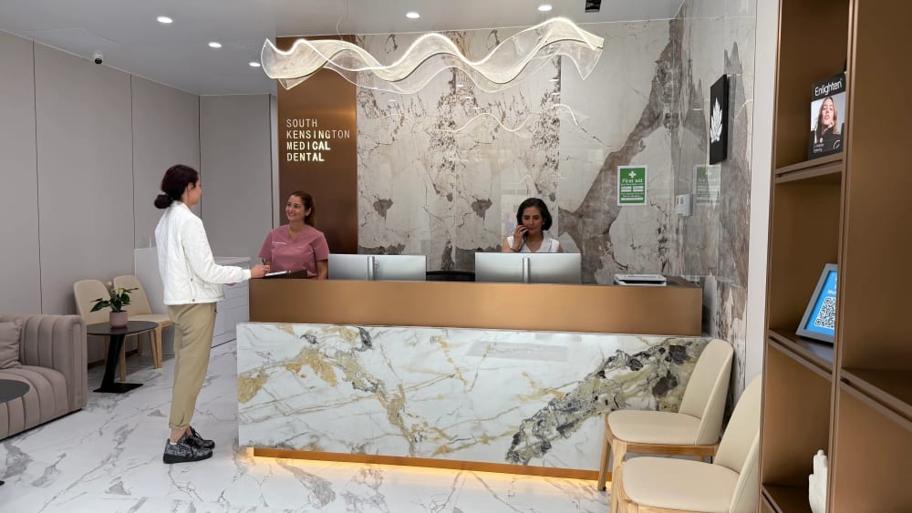 Inside the Health Screening Clinic, 20 Old Brompton Road, South Kensington