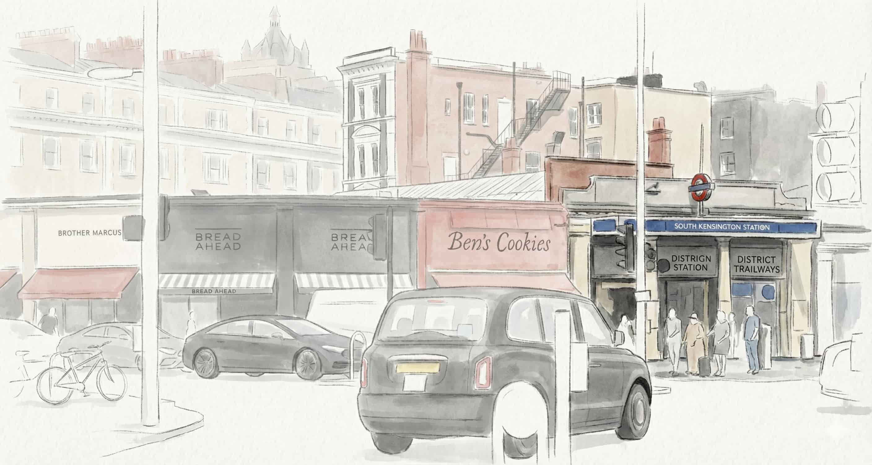 South Kensington Street Scene