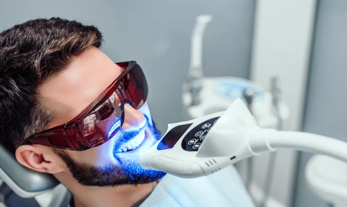 Enlighten whitening procedure step 1