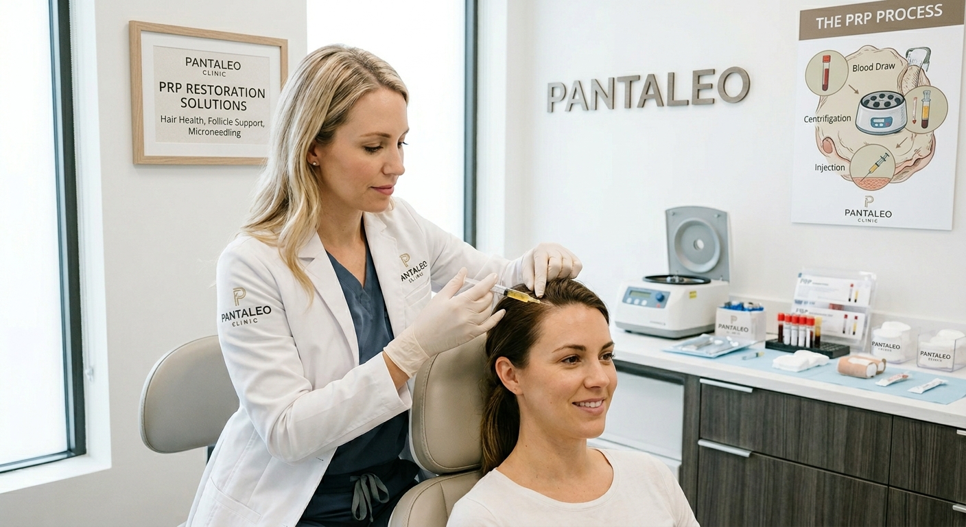 PRP skin rejuvenation treatment at Pantaleo, London