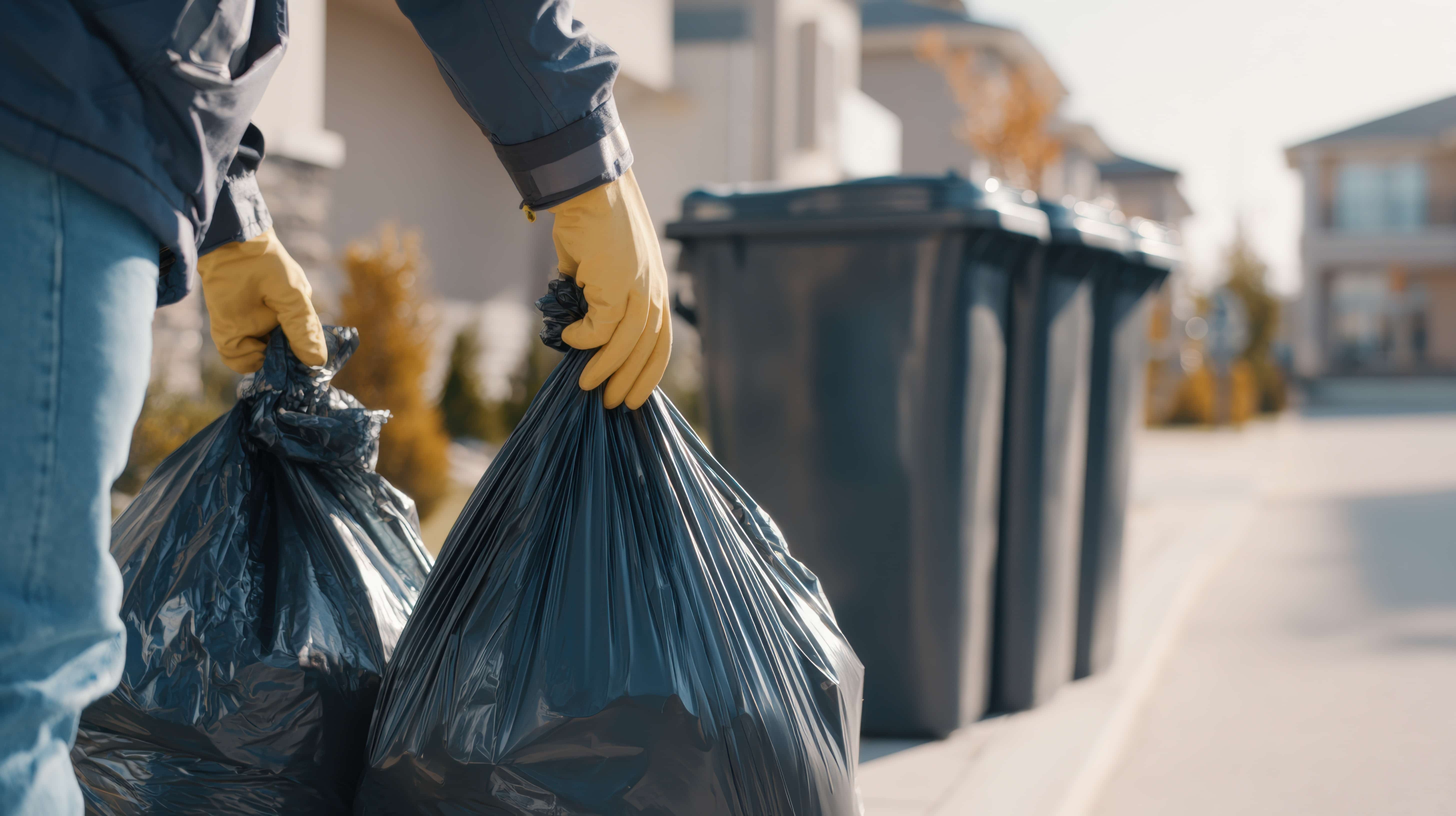 House clearance vs rubbish clearance in London — professional clearance team loading items from a London property